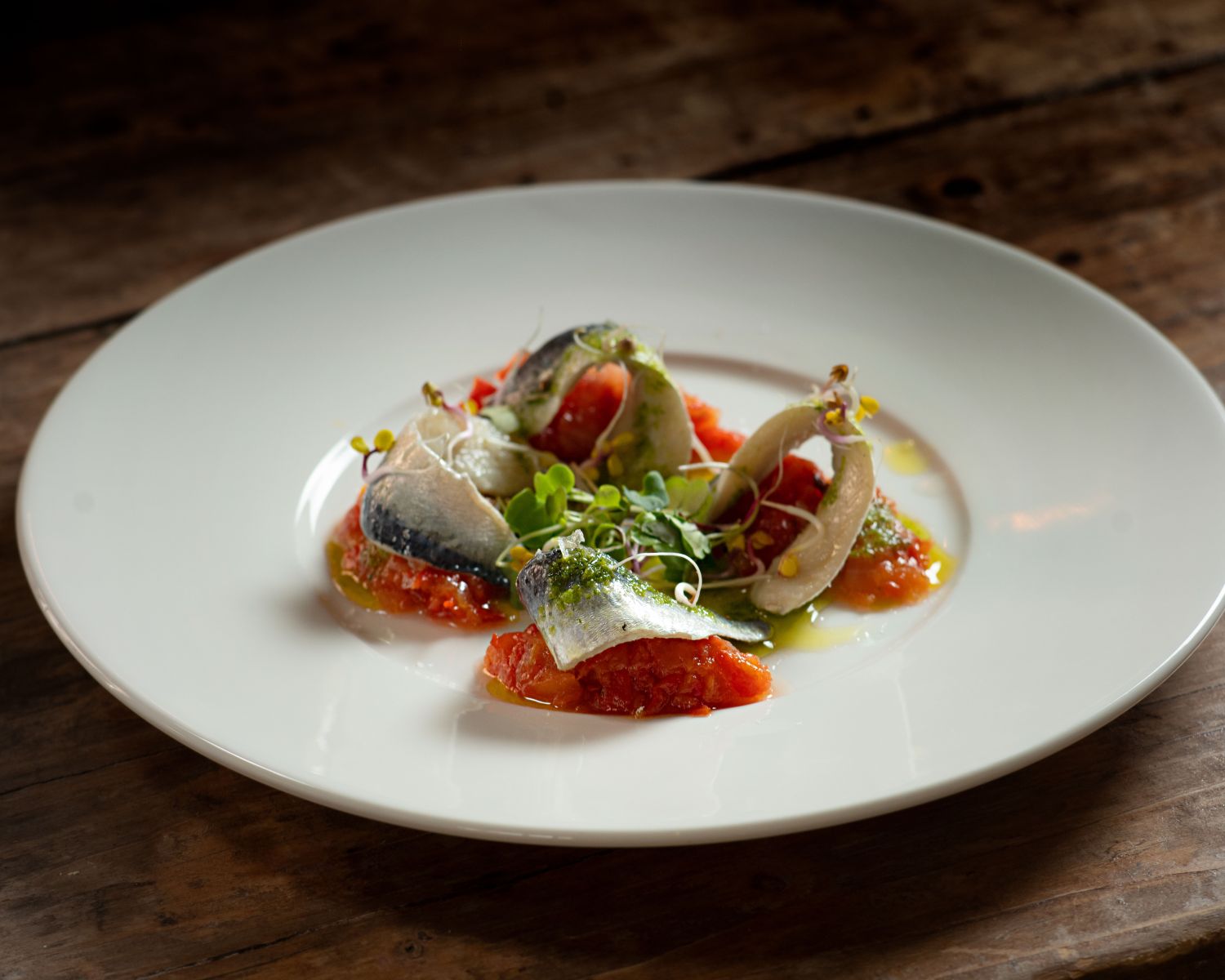 Tía Juana, una taberna gaditana con alma viajera a los pies de la playa de Zahara de los Atunes 3 Taberna Tia Juana Sardinas salvajes en vinagre