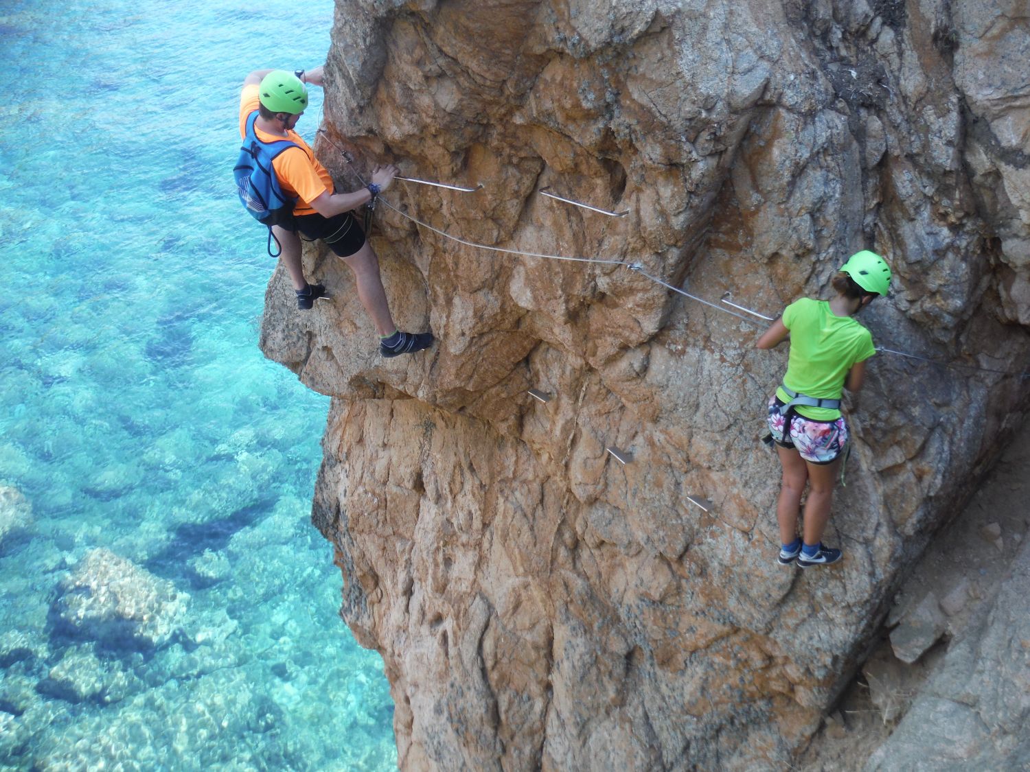 Via ferrata.Esteve Carbones