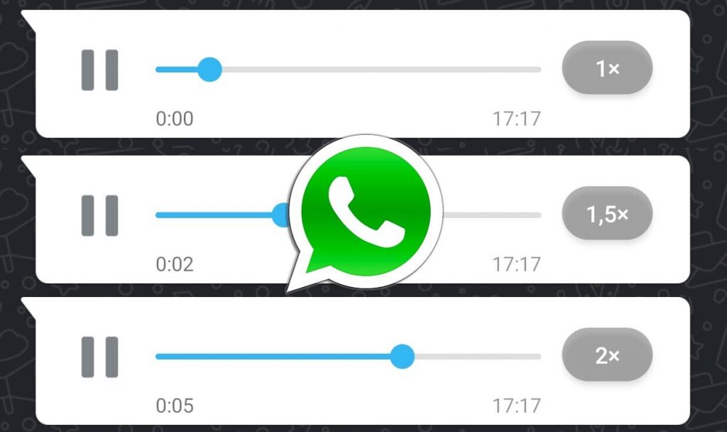 Primero iOS, luego Android: dile adiós a escuchar audios en WhatsApp 57 audios acelerar