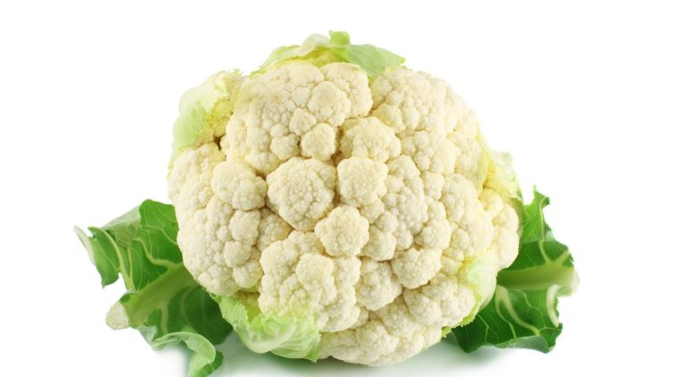 Ingredientes para la coliflor con bechamel