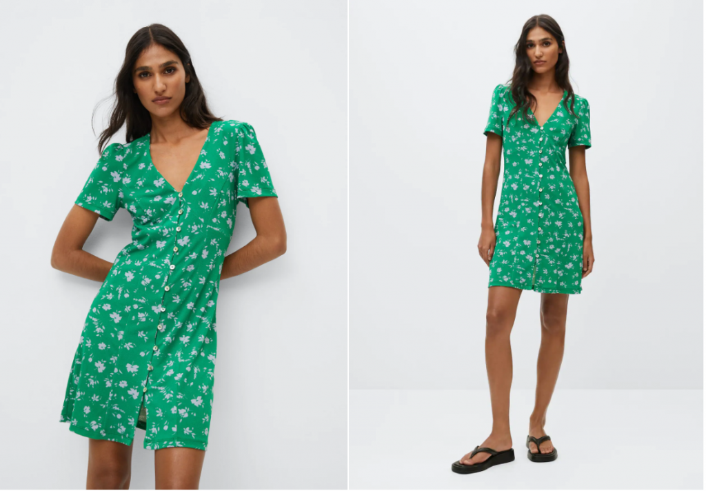 Mango: los vestidos que marcan tendencia por menos de 13 euros 43 vestido Mango