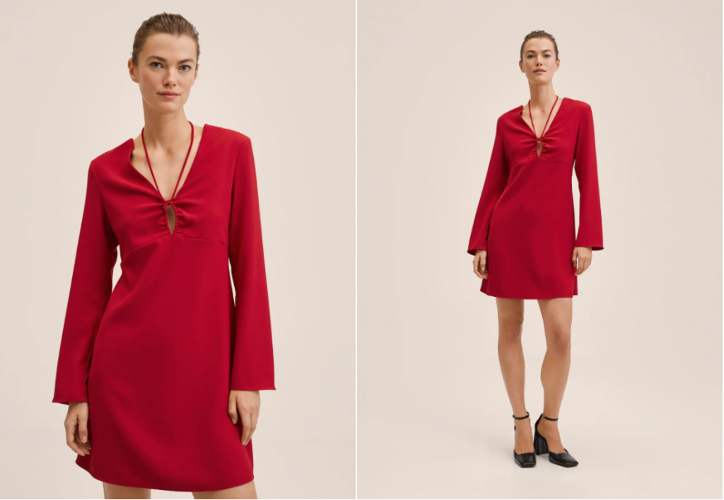 Mango: los vestidos que marcan tendencia por menos de 13 euros 48 vestido Mango