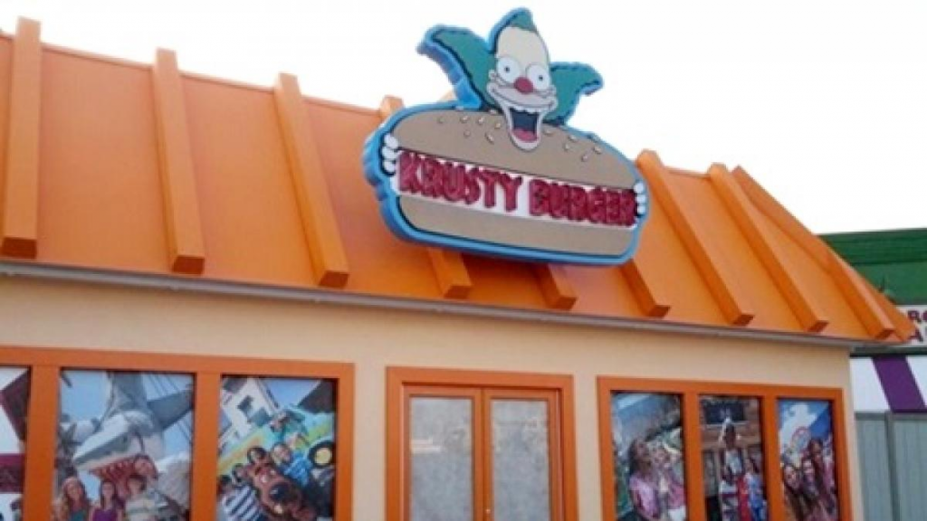 Krusty Burger Los Simpson