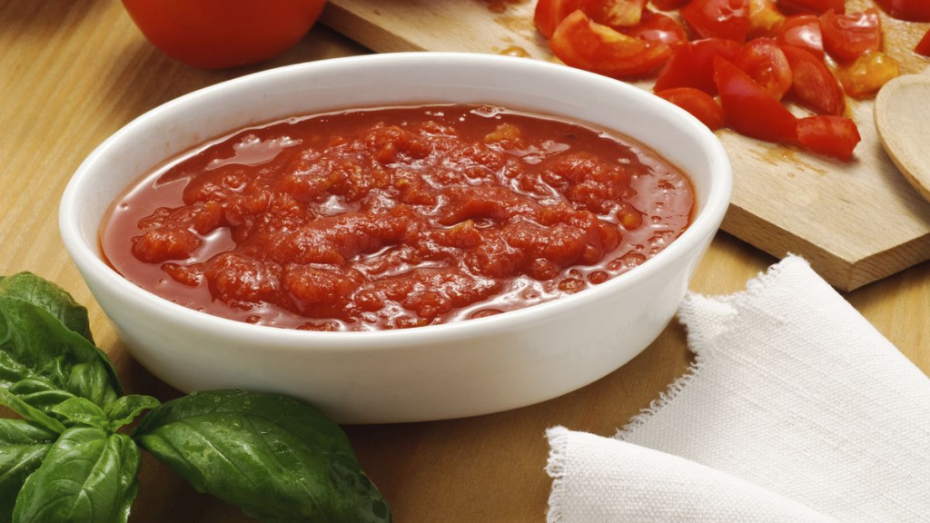 salsa tomate pizza
