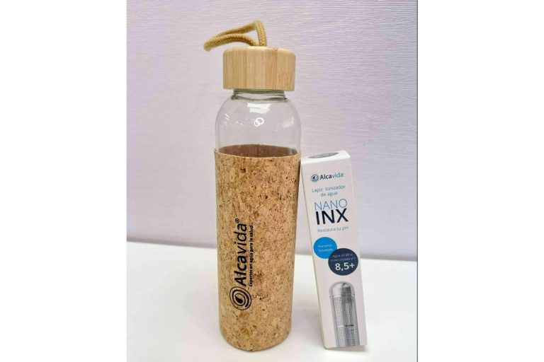Alcavida ofrece un ionizador de agua portátil Nano Inx para la alcalinización del agua en cualquier lugar