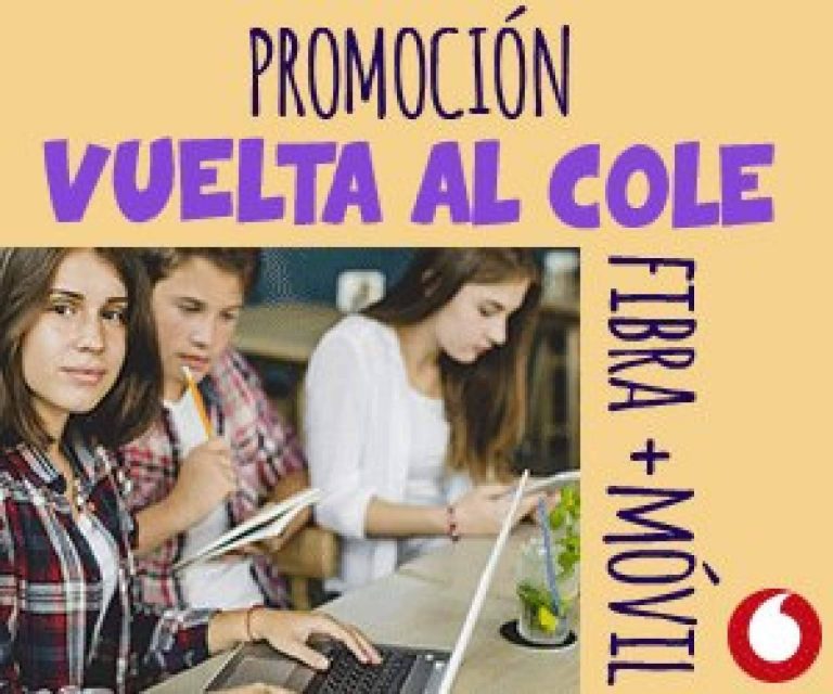 Las promociones de Vodafonedistribuidor.es para la 'Vuelta al cole'