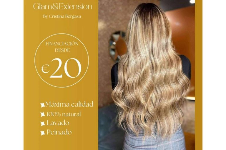 El salón de belleza en el que realizan extensiones de pelo en Madrid, Glam & Extensions