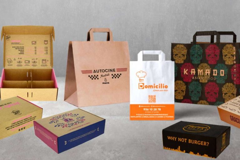 Bolsas de papel personalizadas de la mano de Punto Qpack