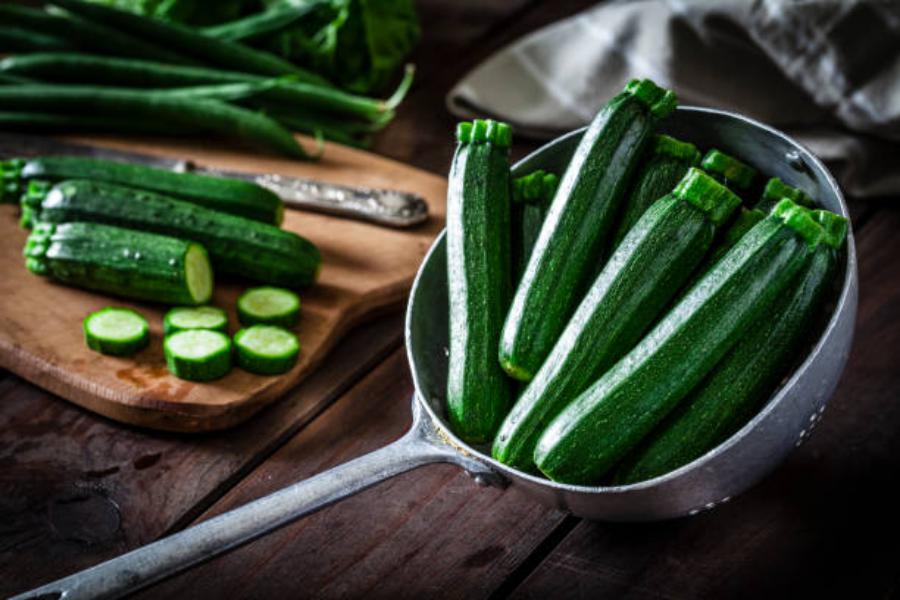 Vitaminas que aporta el calabacín