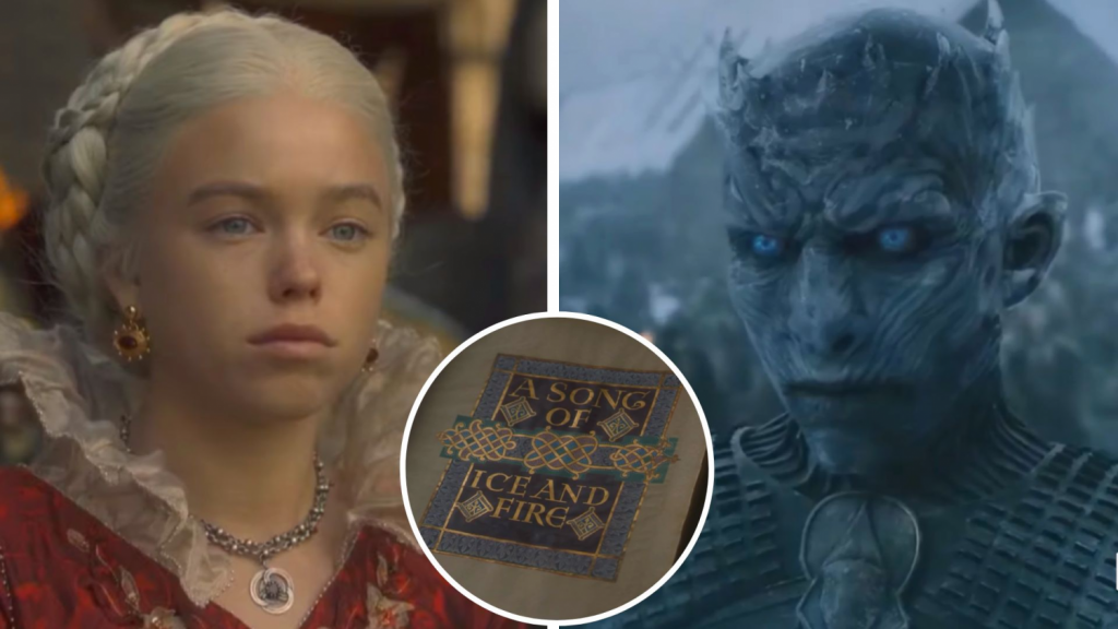 La casa del dragón y Juego de Tronos