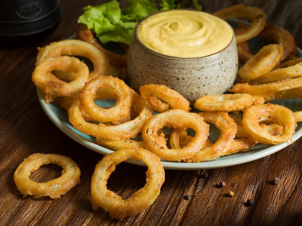 Aros de cebolla: La comida favorita de muchos