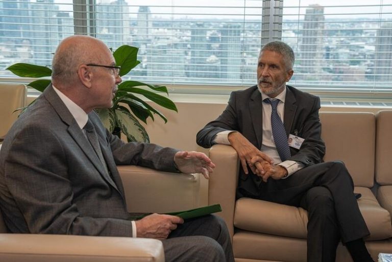 El ministro Marlaska reafirma a la ONU el compromiso 