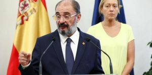 Lambán se muestra satisfecho por la exclusión de los perros de caza y pastores de la Ley de protección animal