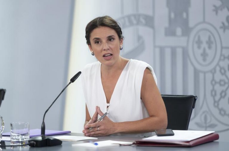 Irene Montero responde a Feijóo que las 