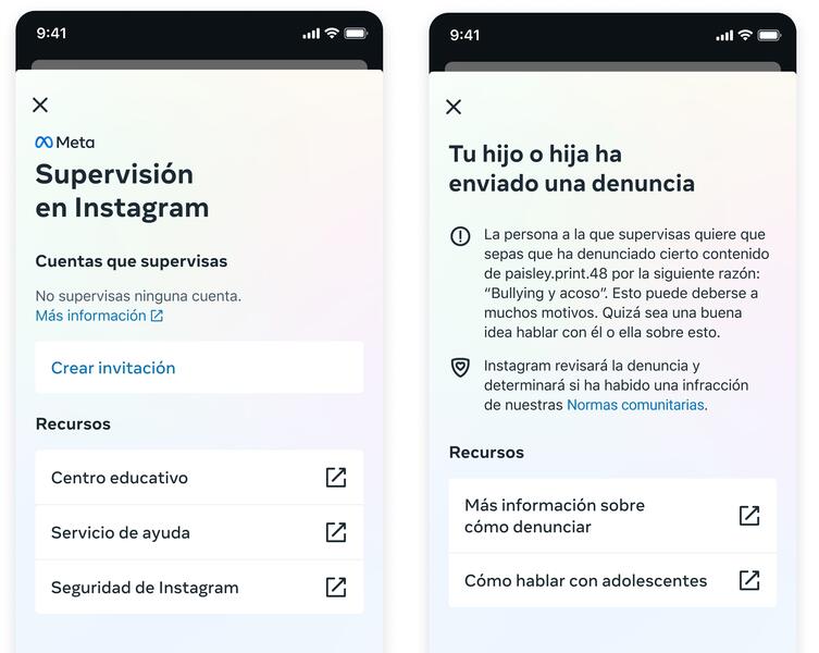 Instagram añade nuevos controles parentales en España para poder supervisar a los adolescentes