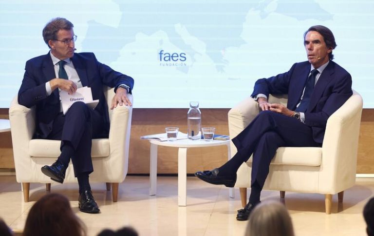 Feijóo exhibe sintonía con Aznar, al que pedirá que 