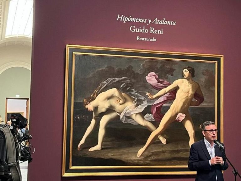 El Museo del Prado restaura la luminosidad de 'Hipómenes y Atalanta': 