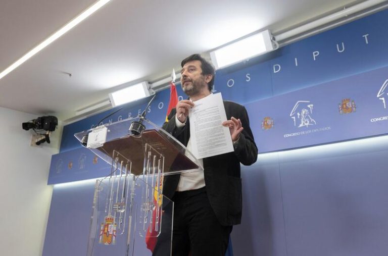 Podemos acusa al PSOE de emular a la derecha y exige que recapacite con su enmienda antiokupa: 