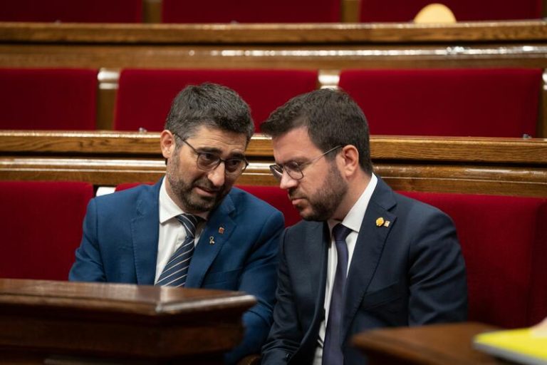 Aragonès preguntará a los consellers de Junts si están de acuerdo con la cuestión de confianza