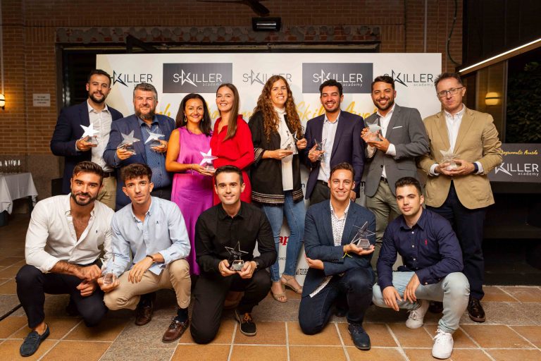 Ganadores de la IV edición de los premios de tecnología y programática de la Academia Skiller