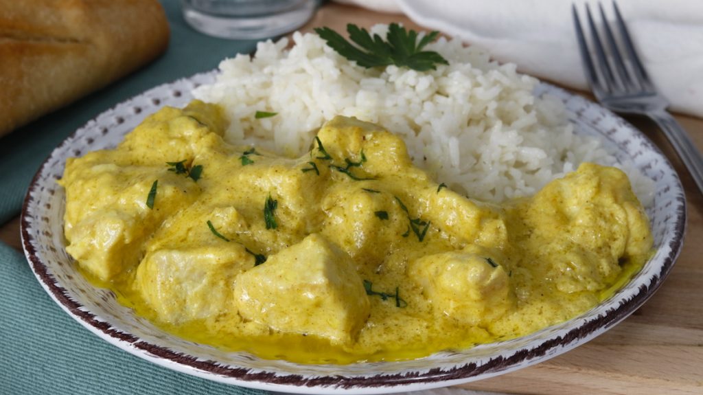 Pollo al curry: la mejor manera de cocinar el arroz basmati 