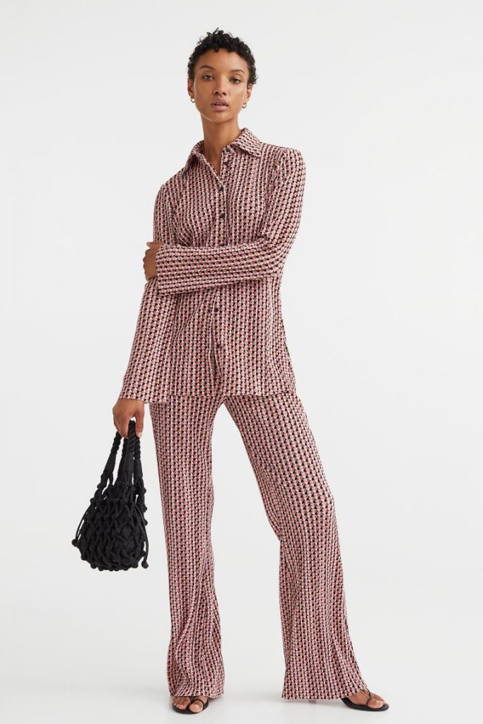 H&M: Camisa en punto con textura