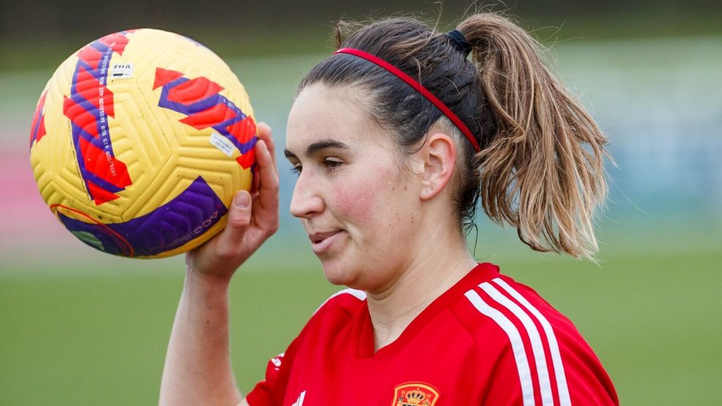 Ainhoa Moraza, una de las jugadoras que ha renunciado 