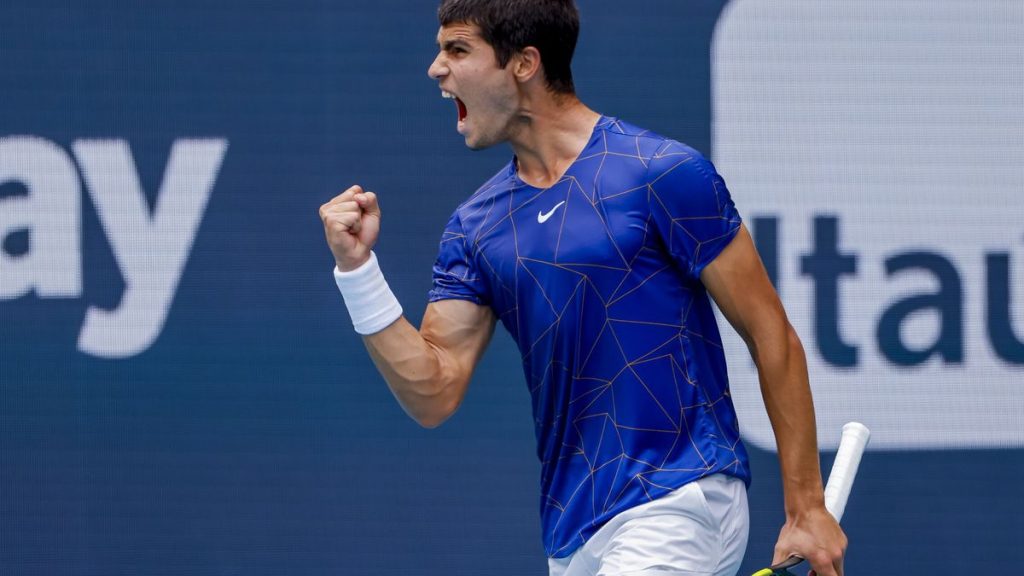 Carlitos, el rey de la pista rápida norteamericana 