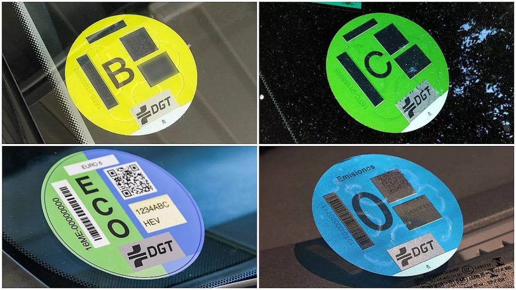 ¿Cuál es requisito que deben cumplir las pegatinas no obligatorias?