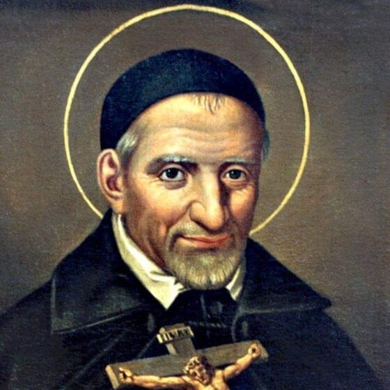 El 27 de septiembre es el onomástico de San Vicente de Paúl