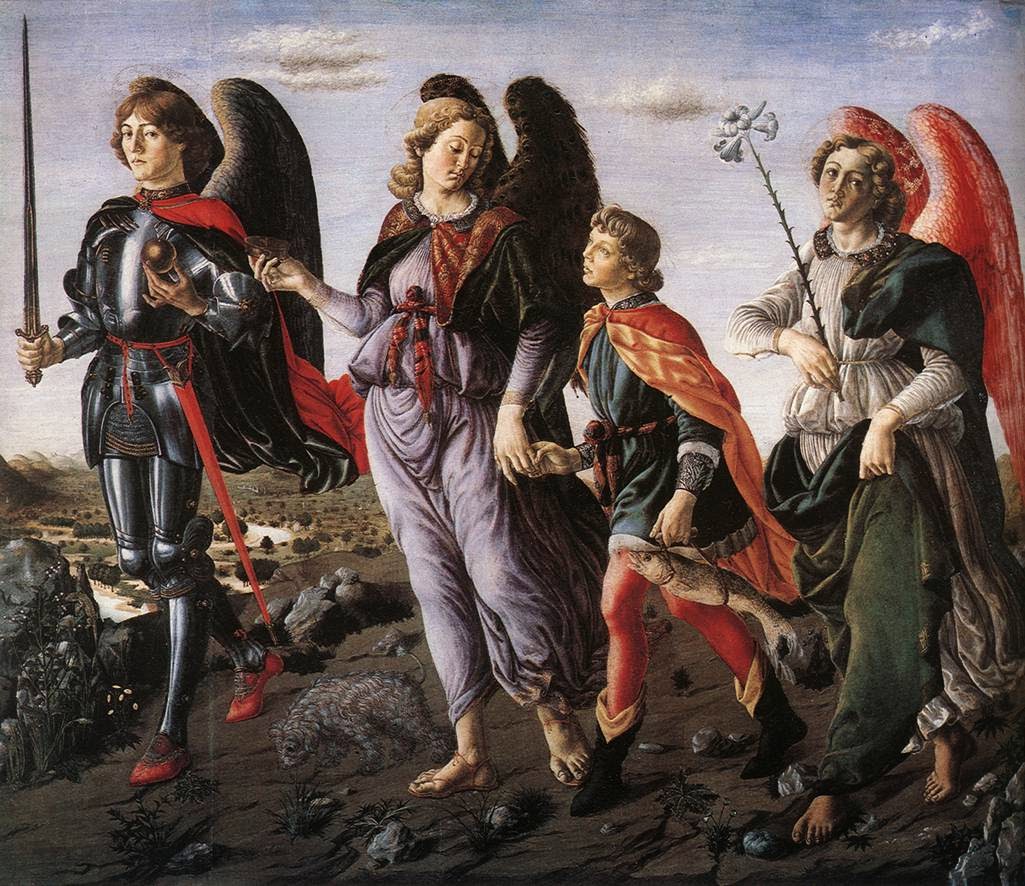 Arcángeles Miguel, Rafael y Gabriel