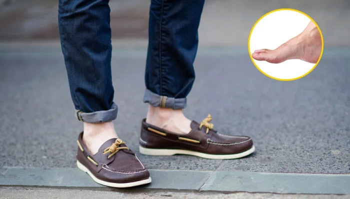 El problema de usar zapatos sin calcetines
