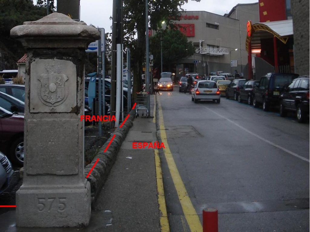 ¿Cómo se demarcan los límites en las fronteras?