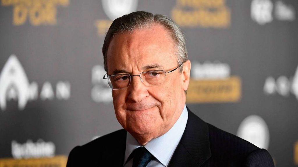 Florentino Pérez trató de justificar la debacle de Haaland