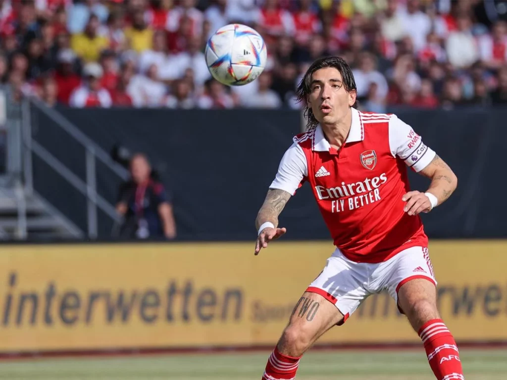 Héctor Bellerín, del FC Barcelona 