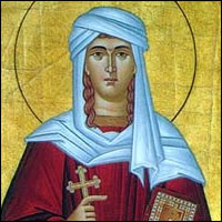 Hoy, 23 de septiembre es el onomástico de Santa Tecla de Seleucia