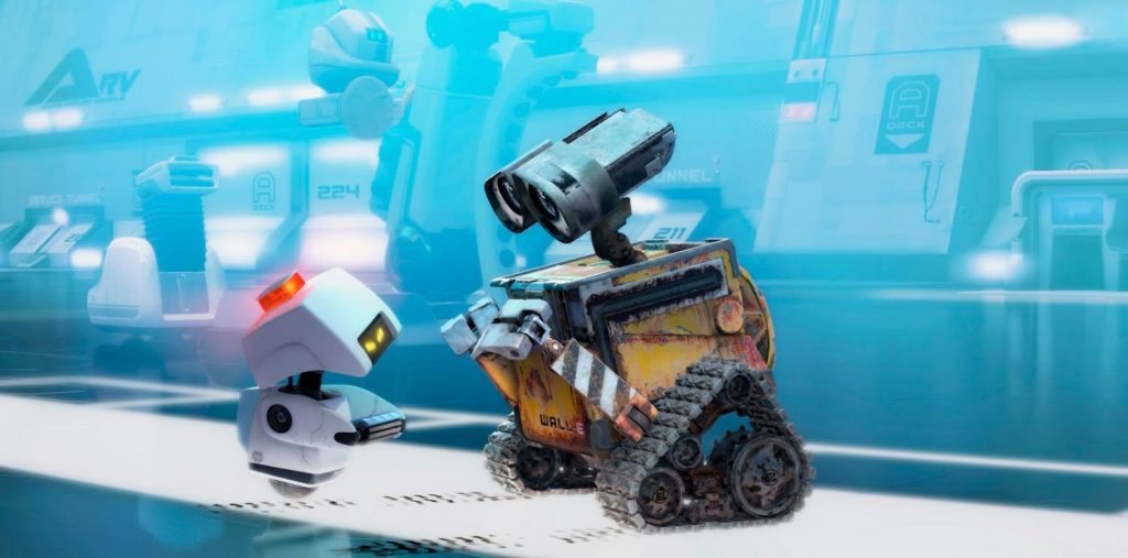 Wall-e con su ternura