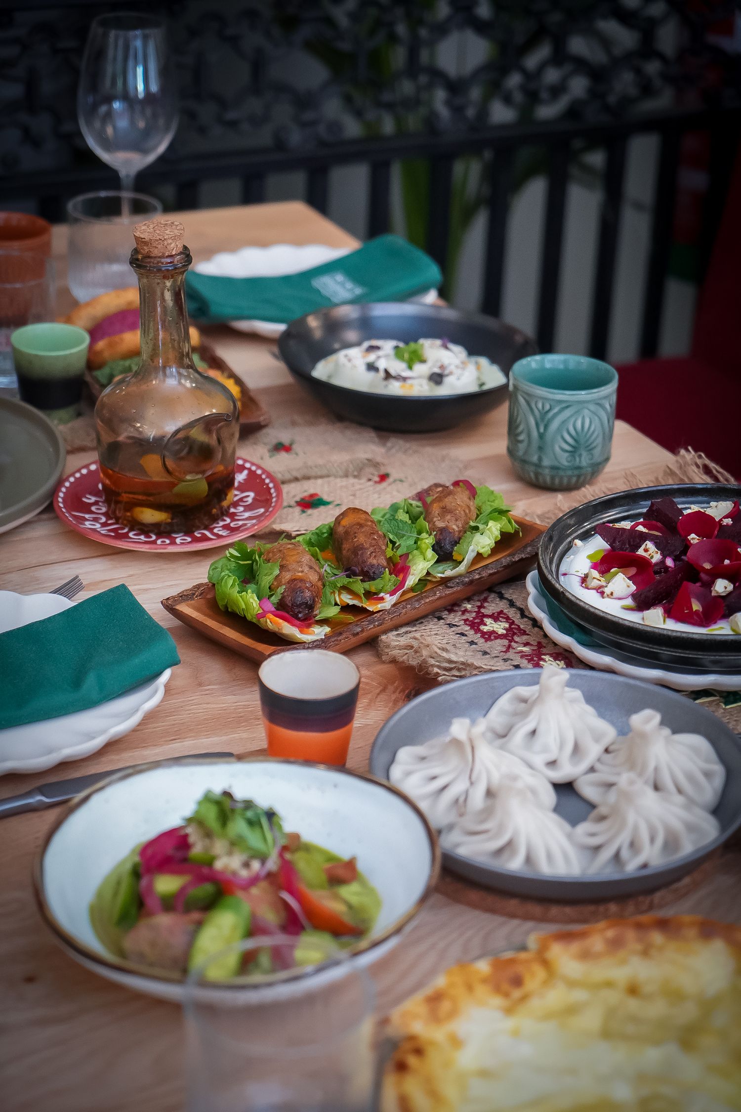 Nunuka: la sorprendente gastronomía de Georgia aterriza en el centro de Madrid 4 Nunuka.Platos.Retoque.I.61