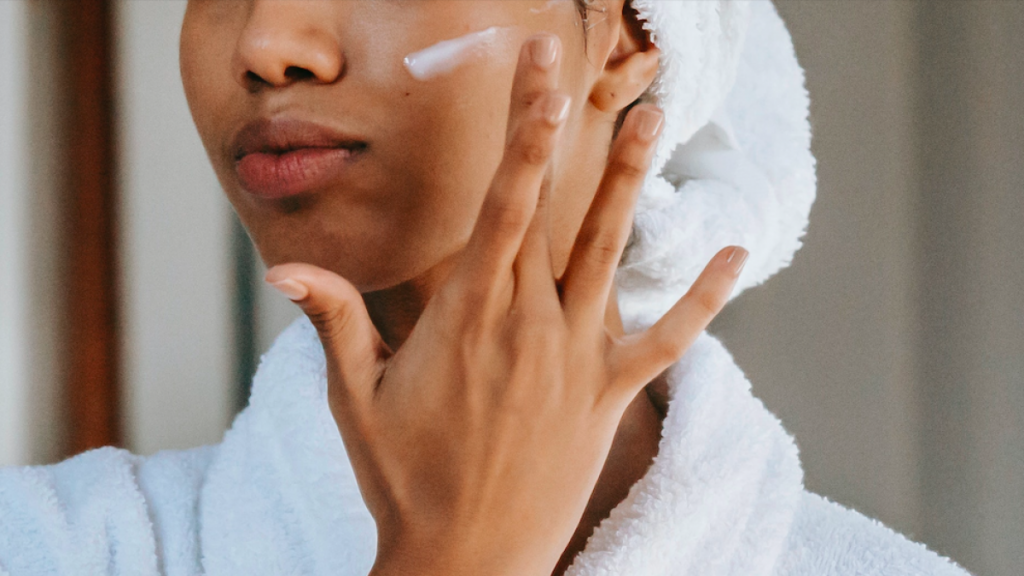 Secado inadecuado al lavarte la cara