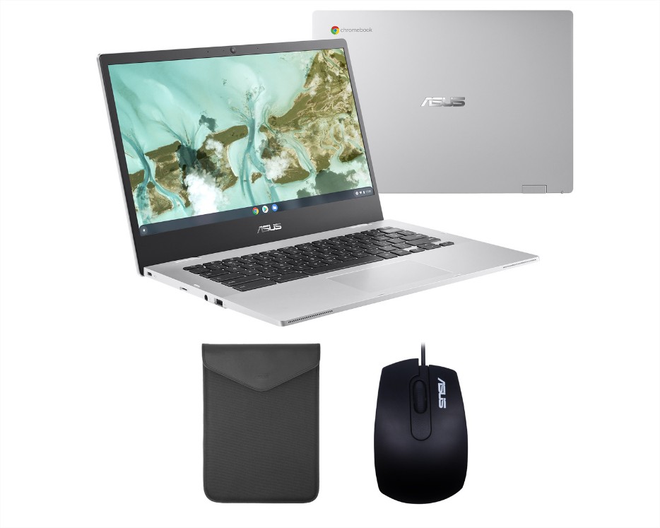 Portátil ASUS Chromebook CX1400CNA-EK0212, Celeron, 8GB, 64GB eMMC, 14, ChromeOS el corte inglés
