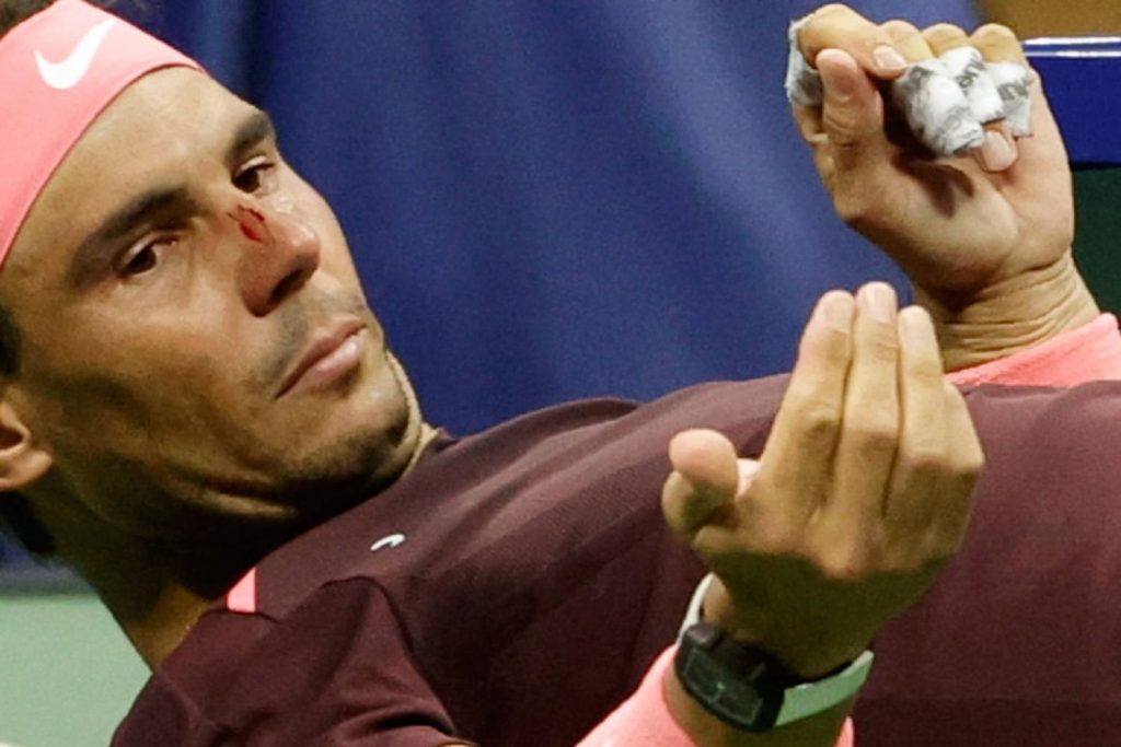 Rafa Nadal se había mareado