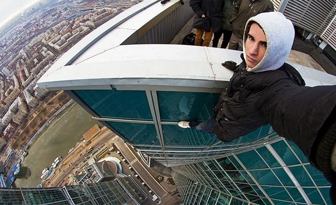 Los selfies más temerarios y extremos 6 Los selfies más temerarios y extremos