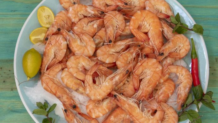 langostinos espaguetis