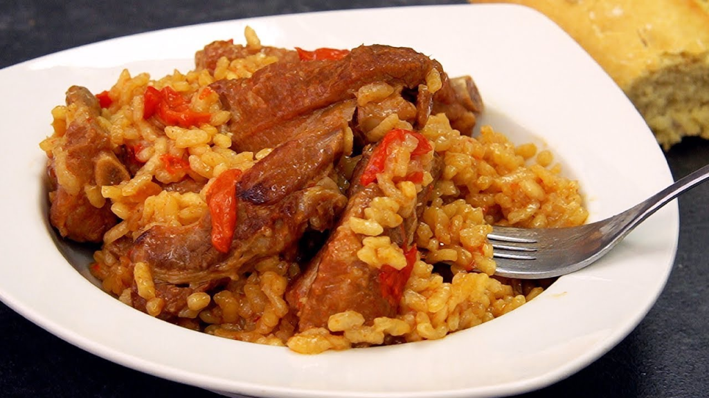 arroz costillas