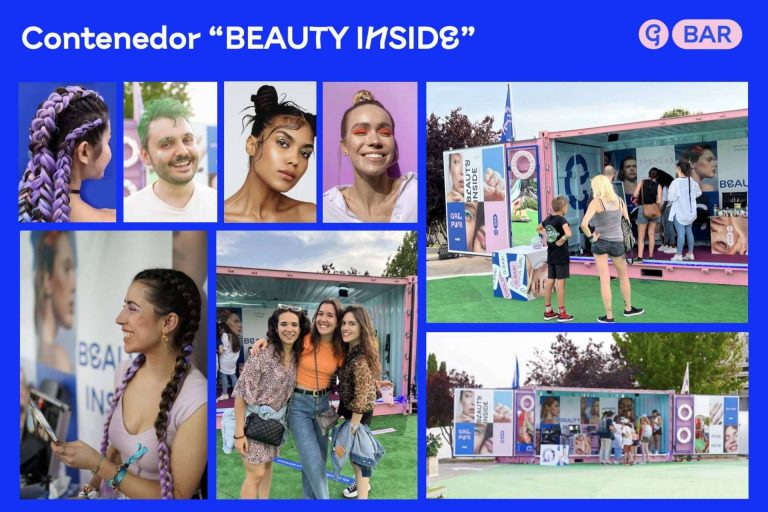 G.Bar ofrece una experiencia beauty inolvidable para festivales y eventos