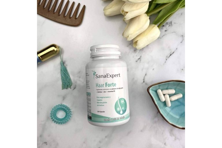 Haar Forte de SanaExpert ayuda a frenar la caída del cabello con la llegada del otoño
