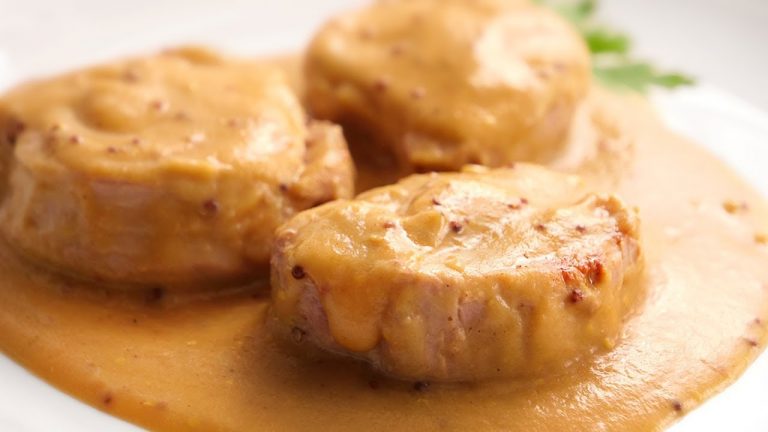 Solomillo de cerdo en salsa de mostaza y miel: cómo hacer este manjar