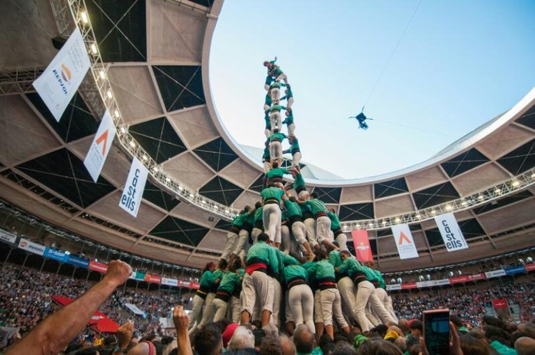 Los Castellers de Vilafranca se proclaman ganadores del Concurs de Castells 2022
