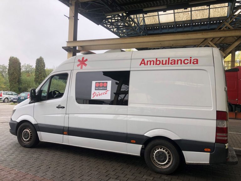 Securitas Direct dona 90.000 euros para la adquisición de ambulancias y material sanitario en favor de Ucrania