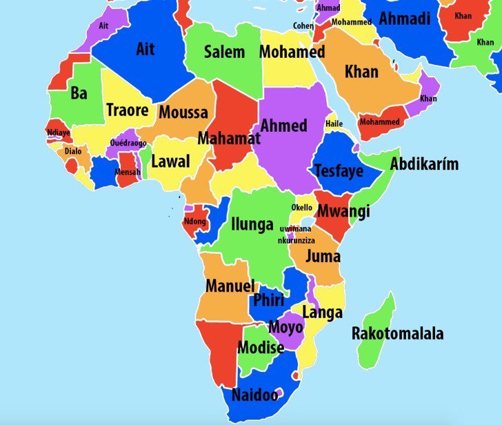 ¿Cuál es el apellido más común en tu país?